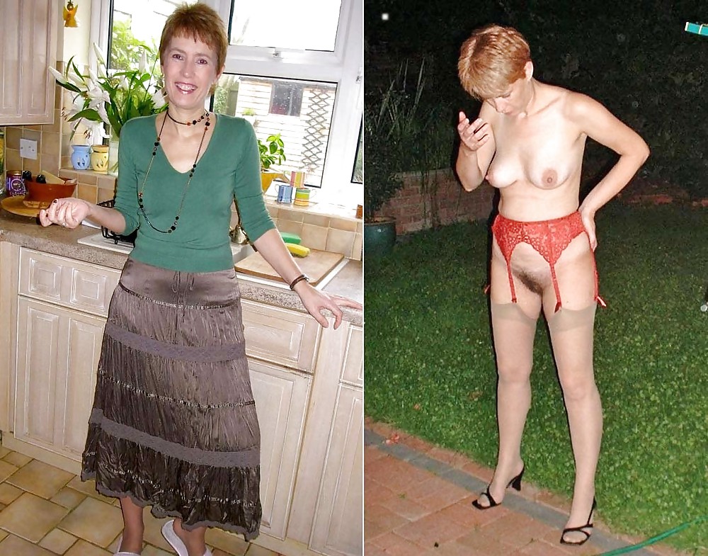 Dressed & undressed beauties 246 (only milf ) #15462954