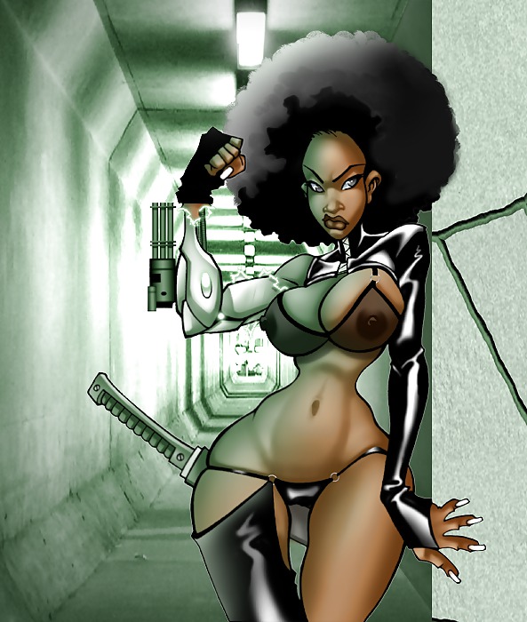 Sexy Black Women... Delicious Cartoon Chicks 65 #21322984