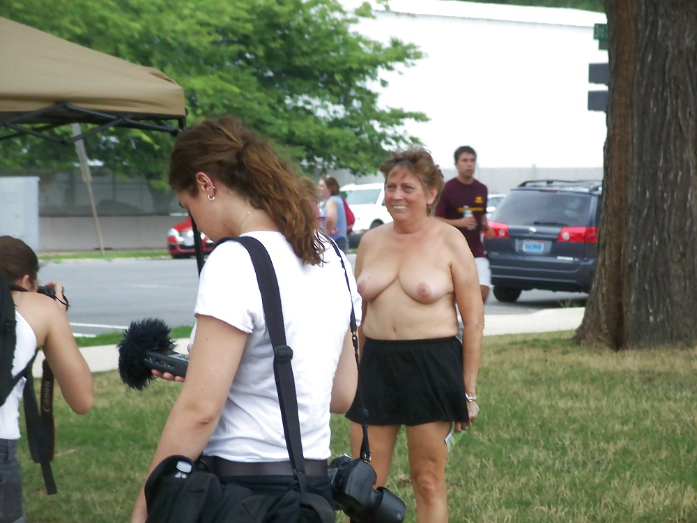 National Go Topless Day In DC - 21 Aug 2011