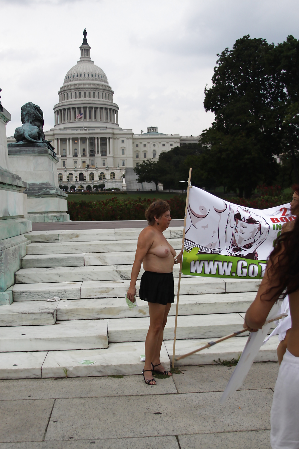 Giornata nazionale del topless a dc - 21 agosto 2011
 #5887810