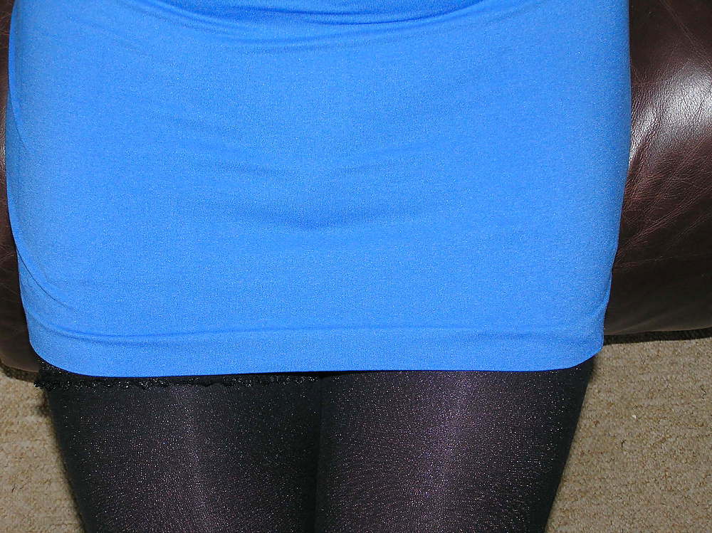 2011 Blau Mini-Kleid #3159687
