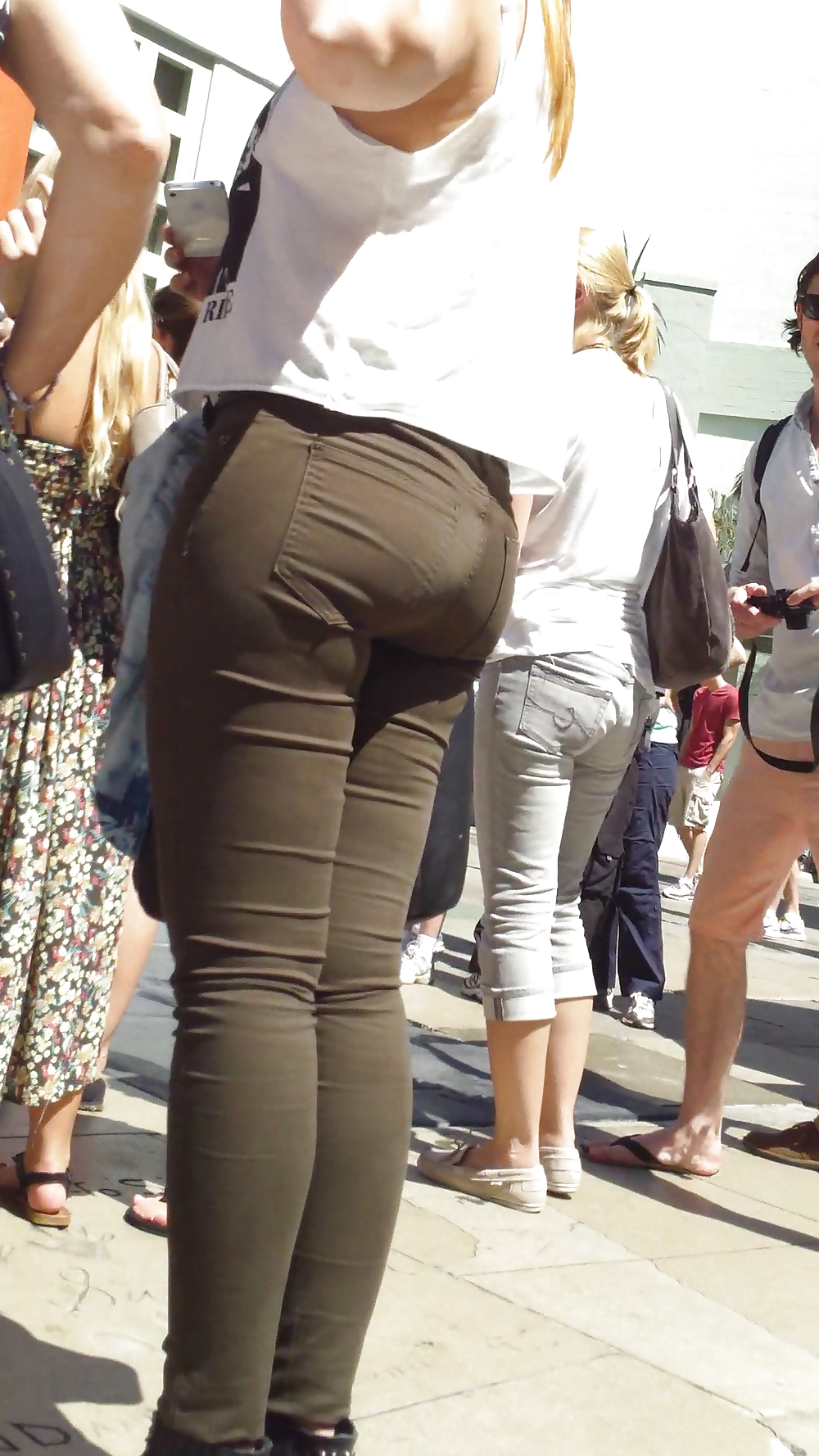 Spanish teen bubble butt & ass in pants #21202625