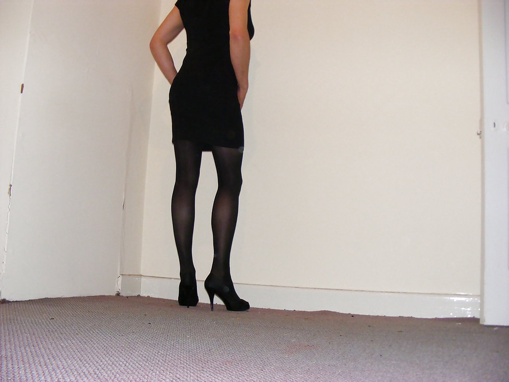 High heels, a big cock and a dildo #5080914