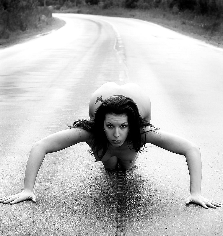 Nude Hitchhiker: Would you pick her up? #10015094