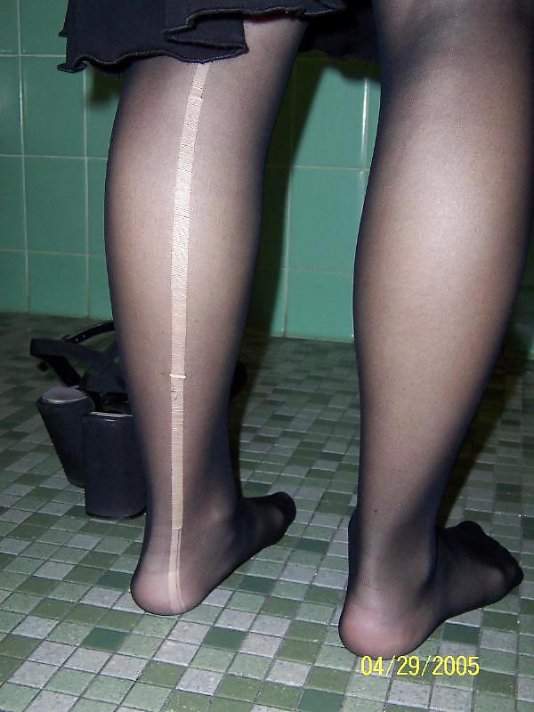 Black nylon feet #6201187