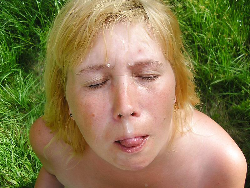 Facial on street slut #9536461