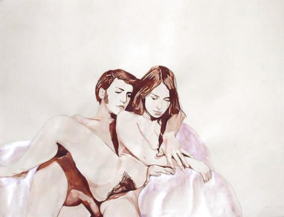 万華鏡のように描かれたエロとポルノのアート21 - 様々なアーティスト
 #9839376