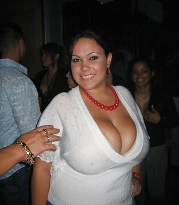 Big tits cleavage #6854370