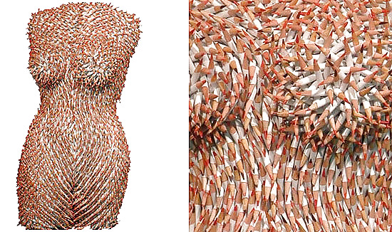 珍しい素材で作られた女性の胸部
 #1005674