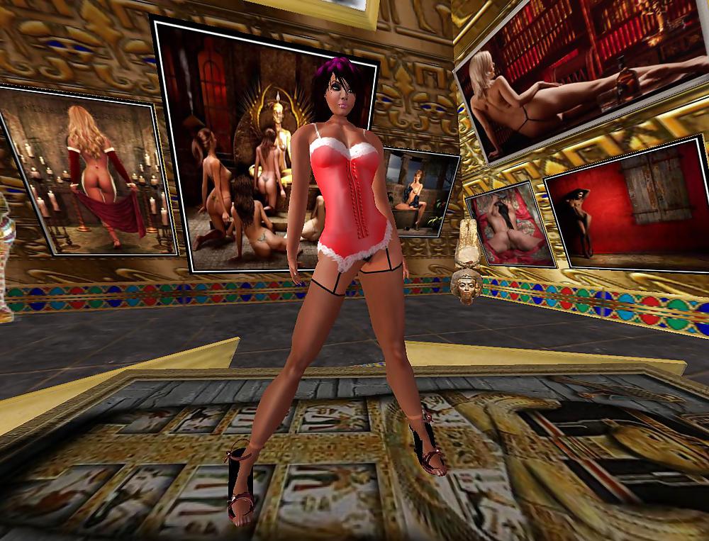 Mon Avatar Dans Le Jeu En Ligne Secondlife (portfolio # 02) #13117219