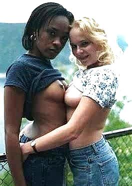 Interracial Lesbian Mix #8407476