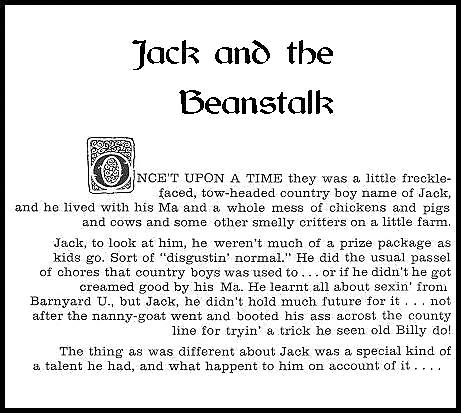 Erotic Book Illustration 22 - Jack and the Beanstalk #17194314