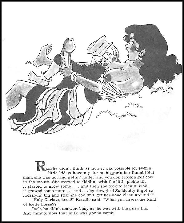 Erotic Book Illustration 22 - Jack and the Beanstalk #17194360