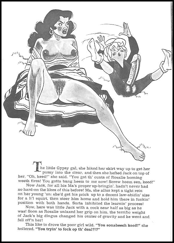 Erotic Book Illustration 22 - Jack and the Beanstalk #17194364