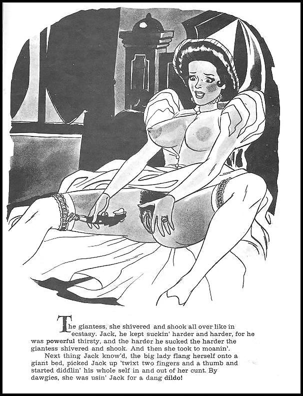 Erotic Book Illustration 22 - Jack and the Beanstalk #17194413