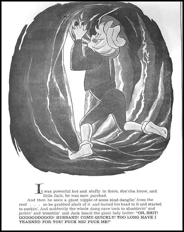 Erotic Book Illustration 22 - Jack and the Beanstalk #17194433