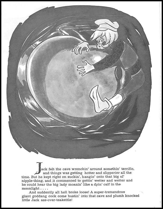 Erotic Book Illustration 22 - Jack and the Beanstalk #17194438