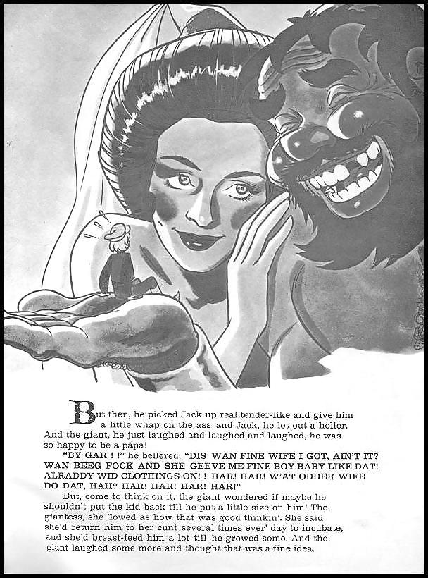 Erotic Book Illustration 22 - Jack and the Beanstalk #17194465