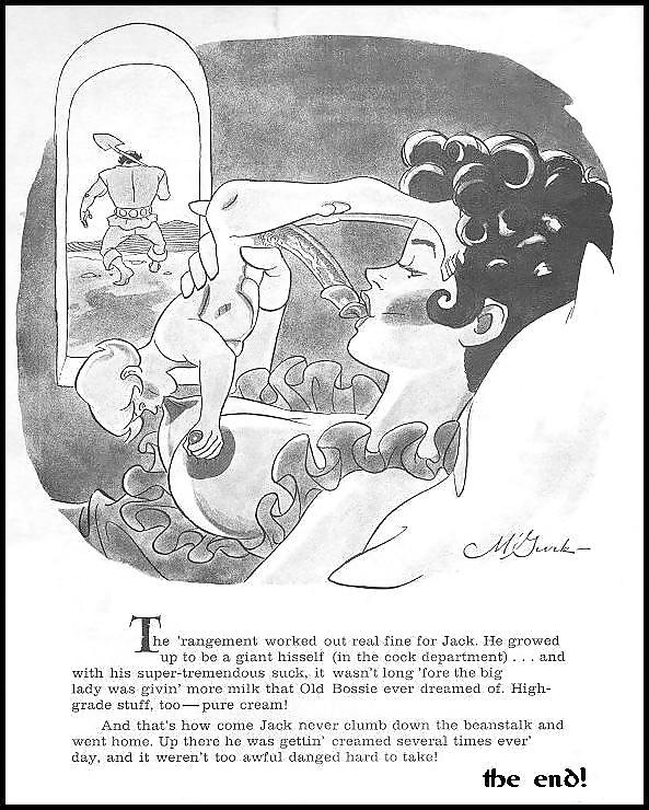 Erotic Book Illustration 22 - Jack and the Beanstalk #17194469