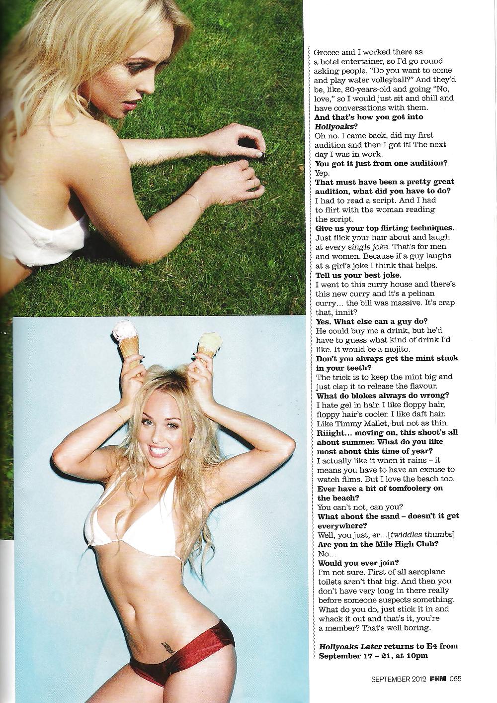 Jorgie Porter - FHM Magazin Uk September 2012 #12330630