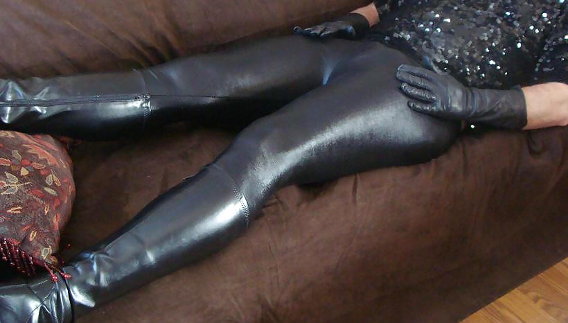 Leather leggings #13027660