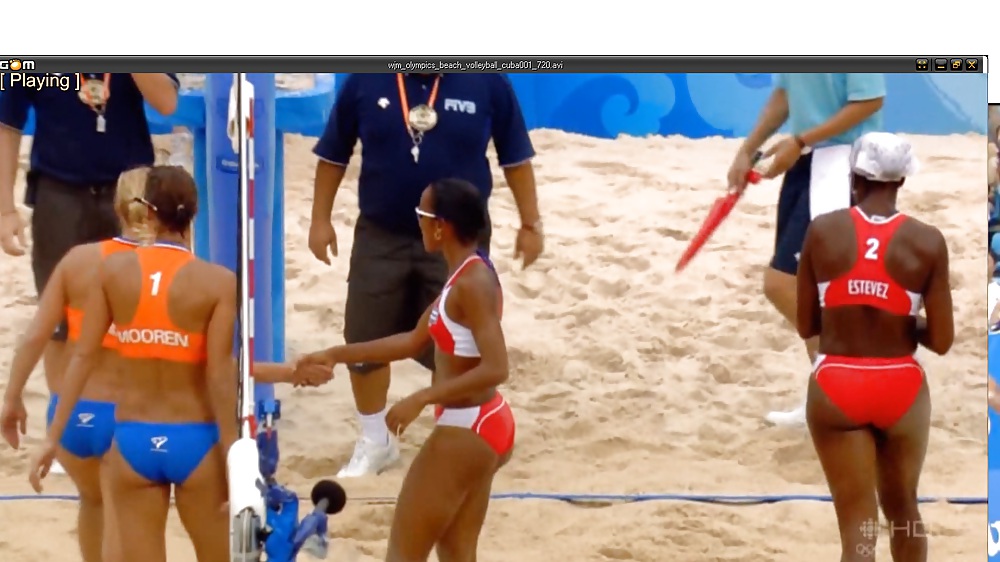 Scorching volleyball ass 2