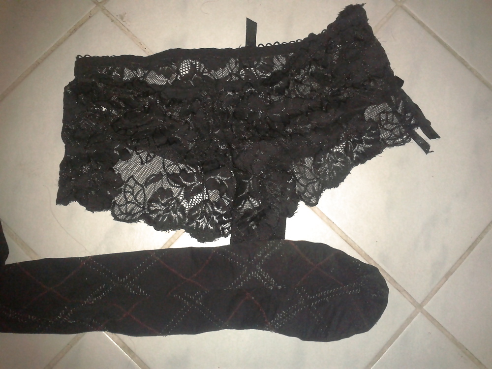 Lingerie and stockings of my mom #17792753