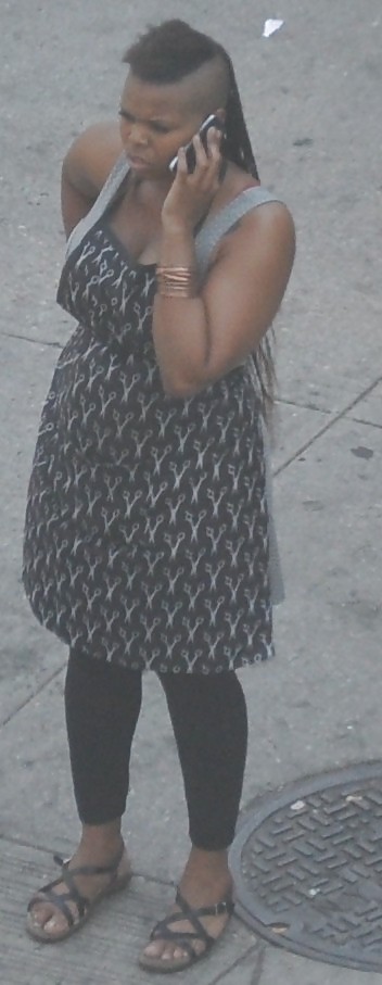 Harlem Mädchen In Der Hitze 164 New York - Big Flapjack Brüste #7425836