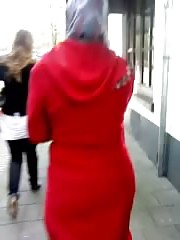 Hijab asset street walk #4596717