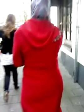 Hijab asset street walk #4596721