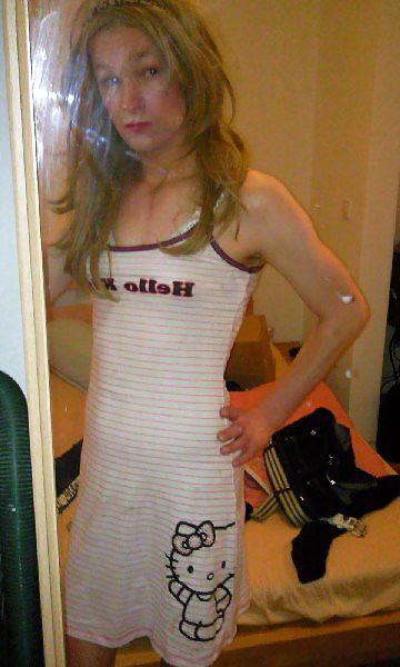 Crossdress teen blond young german  #7545391