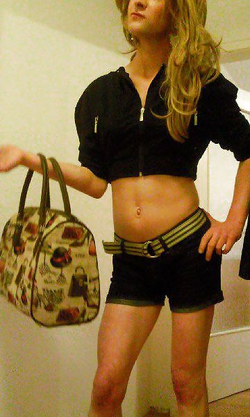 Crossdress teen blond young german  #7545429