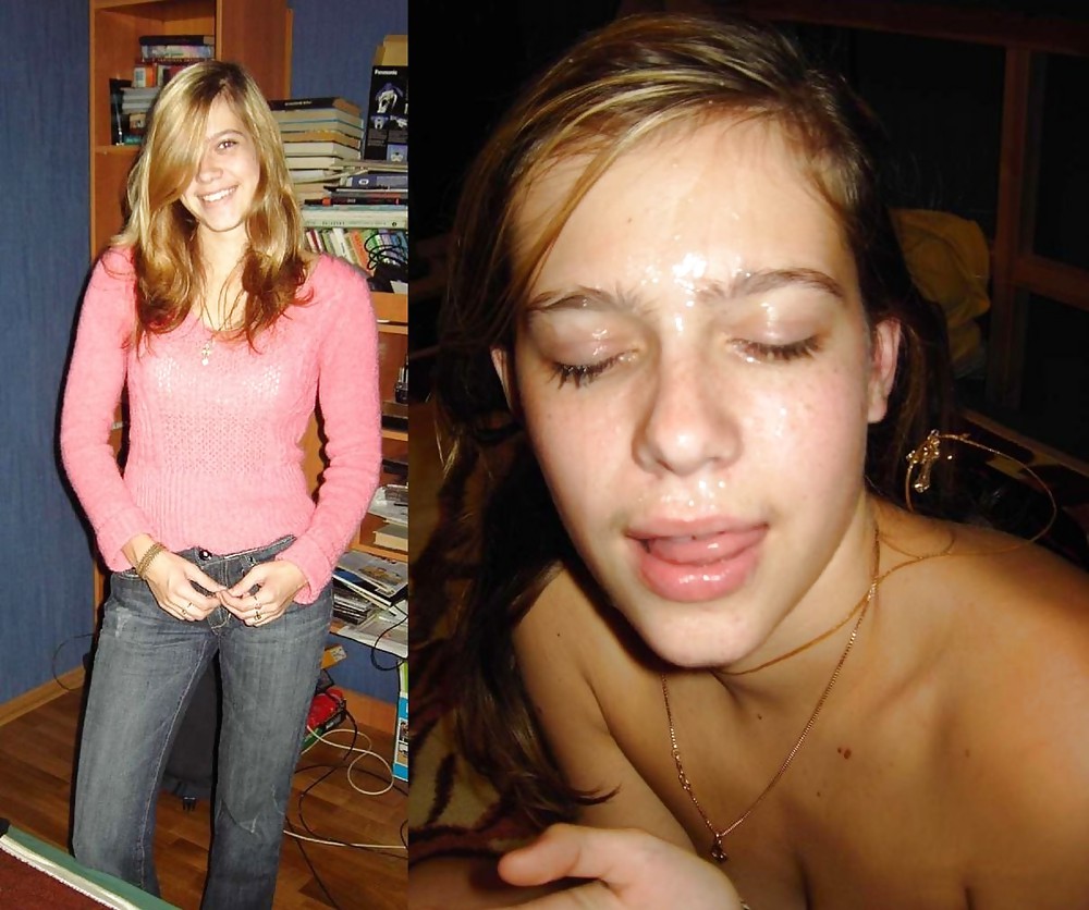 Before after blowjob 03 incl. dressed undressed cumshots #8517575