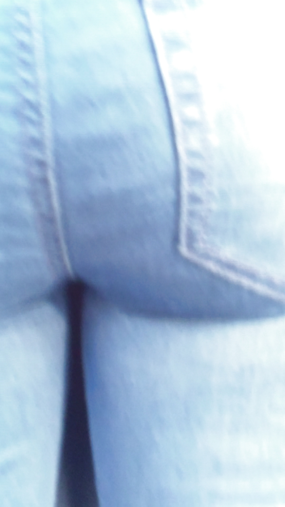 Nice sexy MILF ass & butt in jeans #19775709