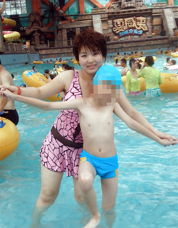 My visit to a waterpark (Sexy Asians with Hairy Armpits) #21525249