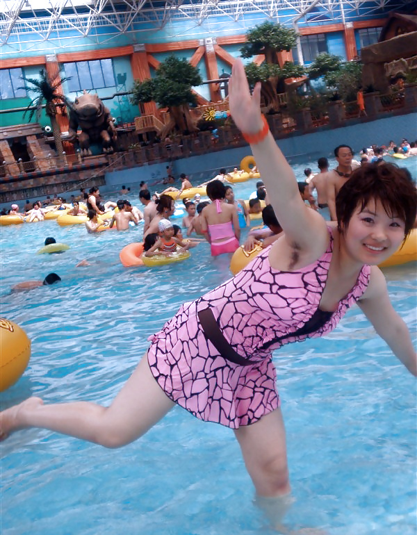 My visit to a waterpark (Sexy Asians with Hairy Armpits) #21525277