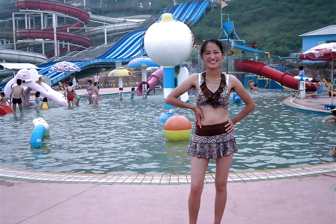 My visit to a waterpark (Sexy Asians with Hairy Armpits) #21525302