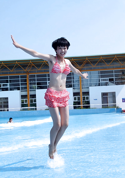 My visit to a waterpark (Sexy Asians with Hairy Armpits) #21525623
