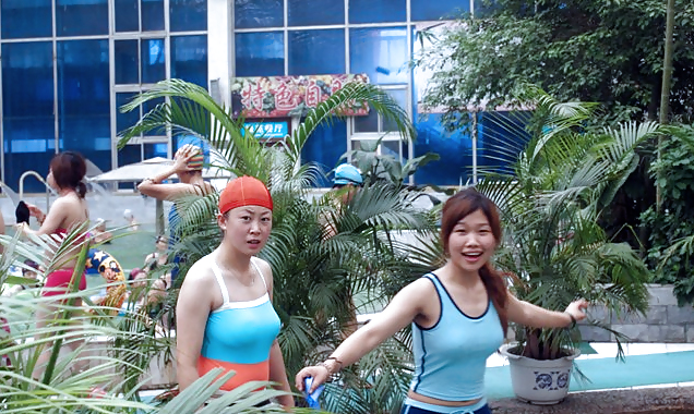 My visit to a waterpark (Sexy Asians with Hairy Armpits) #21525731