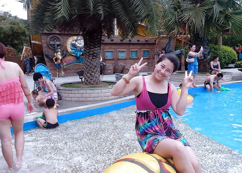 My visit to a waterpark (Sexy Asians with Hairy Armpits) #21525786