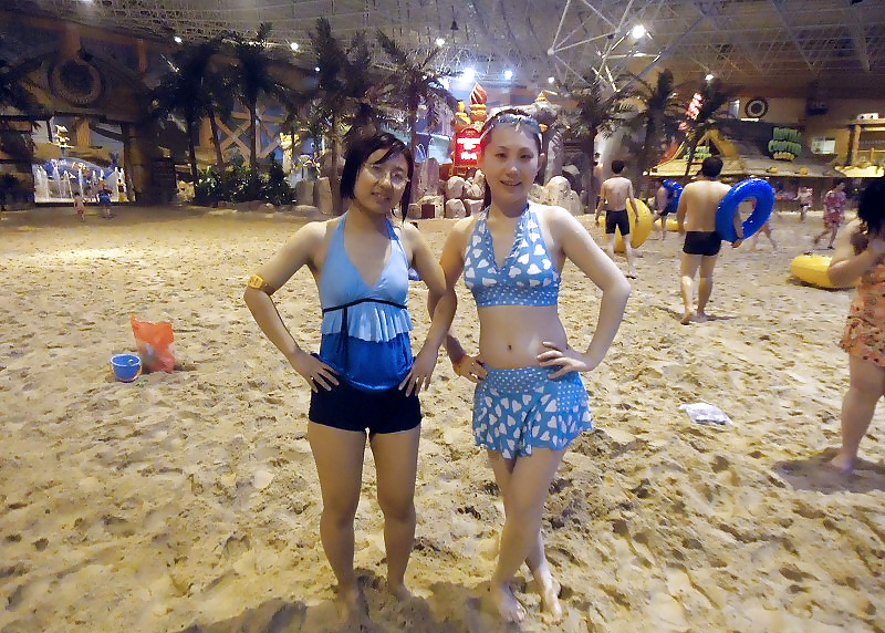 My visit to a waterpark (Sexy Asians with Hairy Armpits) #21525841