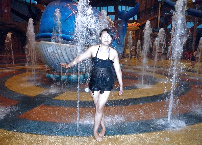 My visit to a waterpark (Sexy Asians with Hairy Armpits) #21525851