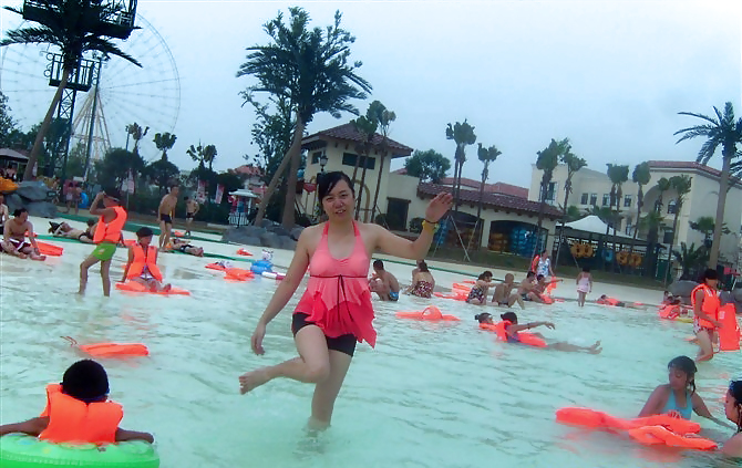 My visit to a waterpark (Sexy Asians with Hairy Armpits) #21525947