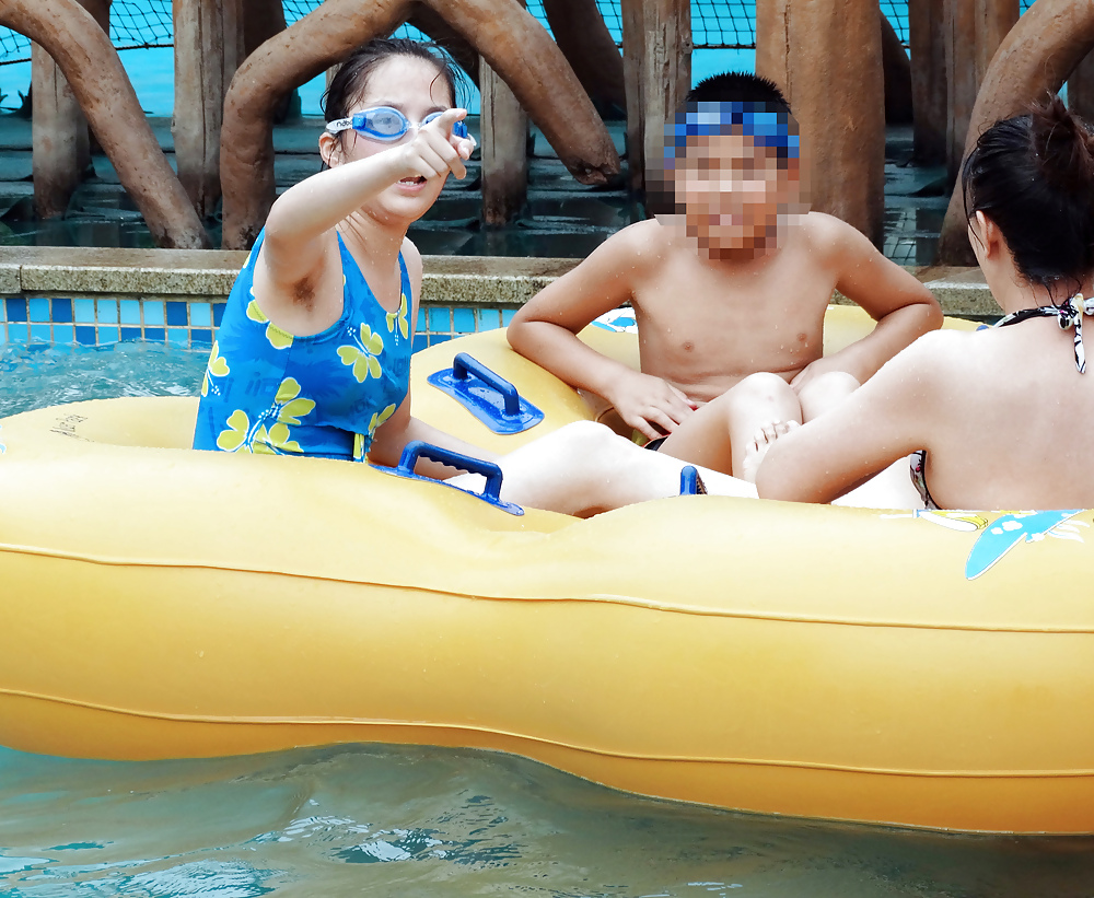 My visit to a waterpark (Sexy Asians with Hairy Armpits) #21526182