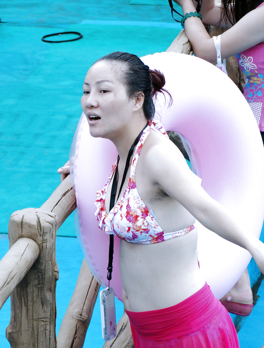 My visit to a waterpark (Sexy Asians with Hairy Armpits) #21526552