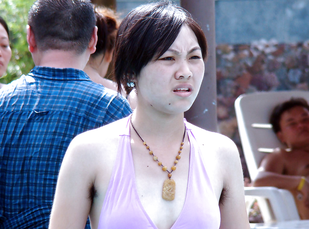 My visit to a waterpark (Sexy Asians with Hairy Armpits) #21526697