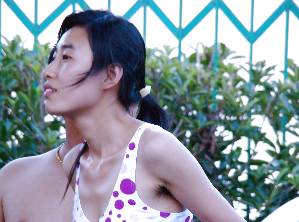 My visit to a waterpark (Sexy Asians with Hairy Armpits) #21526779