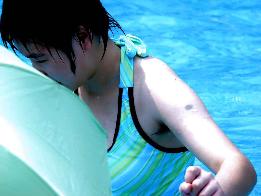 My visit to a waterpark (Sexy Asians with Hairy Armpits) #21526888