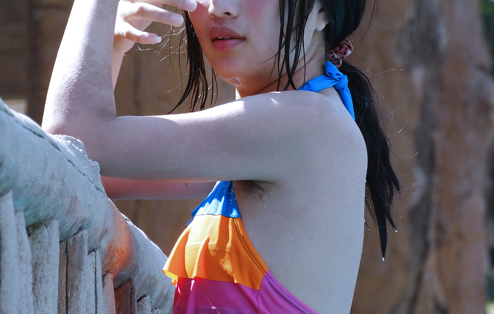 My visit to a waterpark (Sexy Asians with Hairy Armpits) #21527017