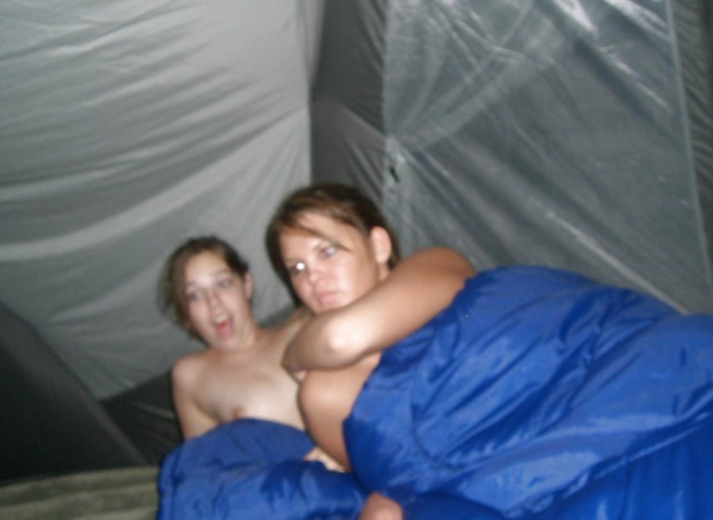 The Beauty of Amateur College Teens Camping #12282527